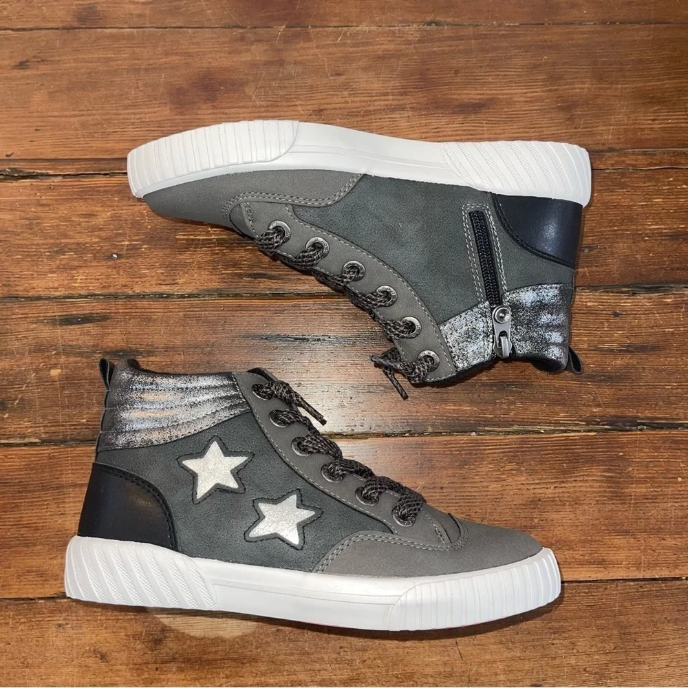 Blowfish Black and metallic High-Top Sneakers